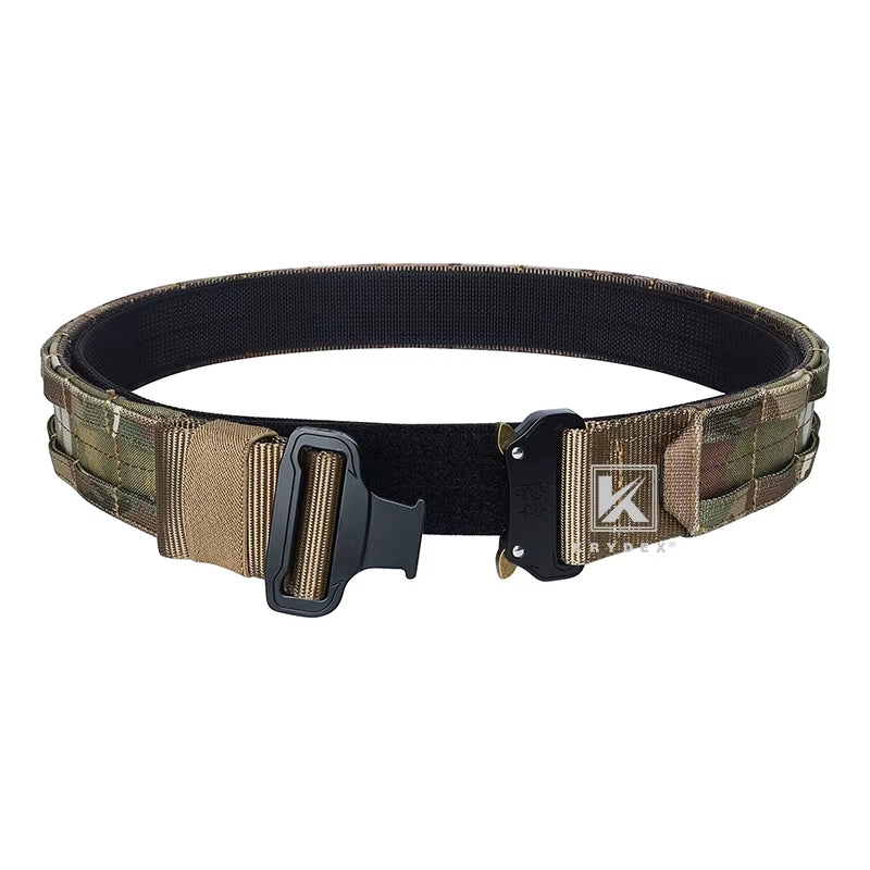 Camo 2 in 1 Rigger Duty MOLLE Belt for Hunting Shooting 1.75” & 1.5” 2-Color Quick Release Outer & Inner Tactical Belt