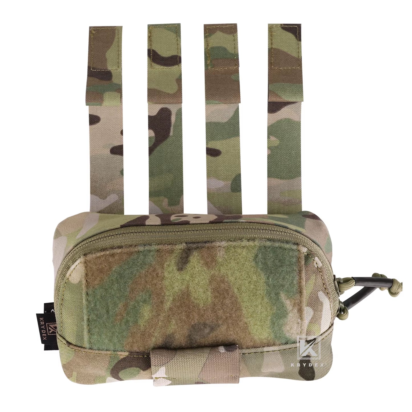 Tactical Camo Admin Pouch Utility MOLLE / Belt Pouch 4"X7" Storage Organizer Panel Pouch Hunting Outdoor Accessories