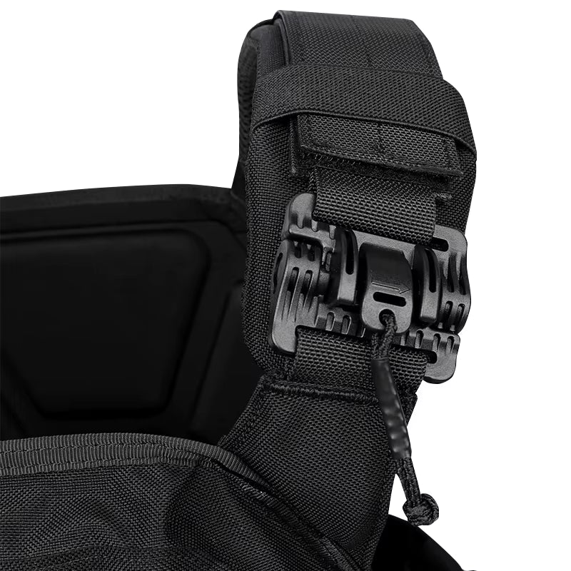 Artex New Combat Vest 6094 Quick Detachable Light Laser Cut Tactical Vest Black Gear to Carry Airsoft Carrier Combat Equipment