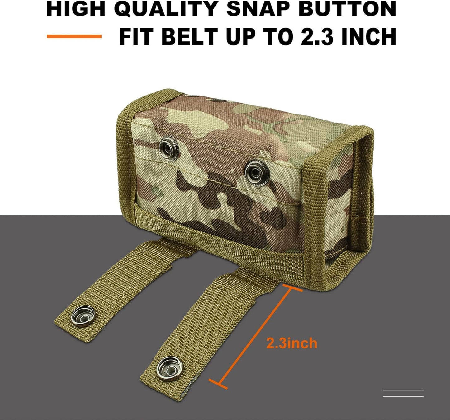 10 round Shotgun Shotshell Reload Holder Molle Pouch for 12 Gauge/20G …