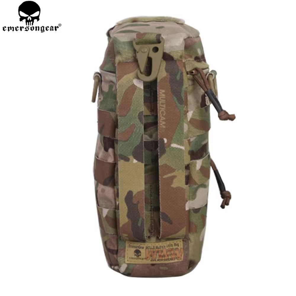 Molle Bag Tactical Backpack Multiple Utility Bag Hunting Combat Gear Emerson Pouch Multi-Camo Black Pouch EM9275