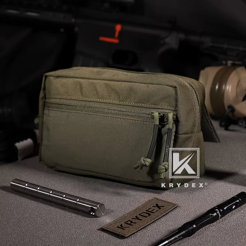 SACK Abdominal Pouch Spiritus Tactical Fanny Pack Bag for Tactical Vest MK3 Chest Rig Accessories Ranger Green Drop Pouch