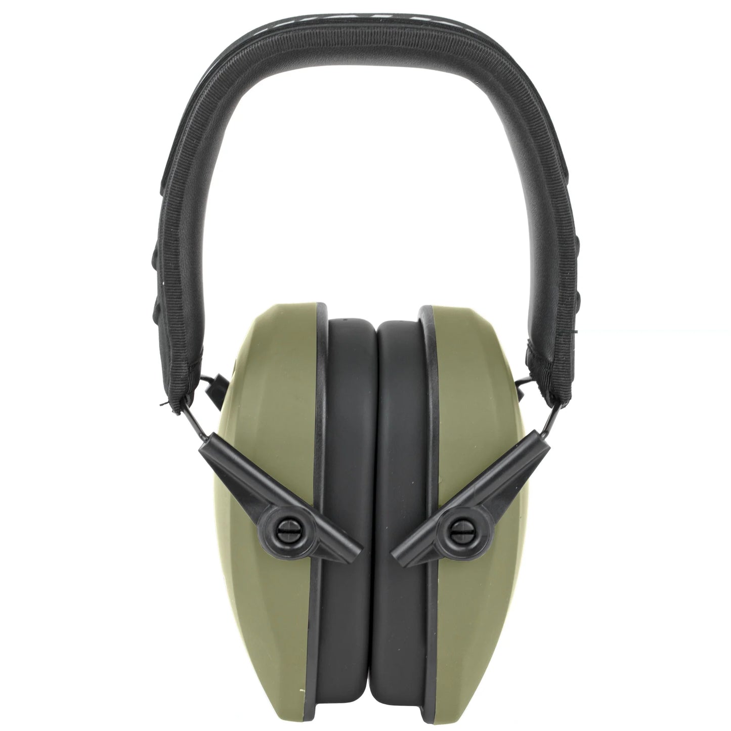 Razor Slim Passive Earmuff - Ultra Low-Profile Earcups - Olive Dark Green, One Size