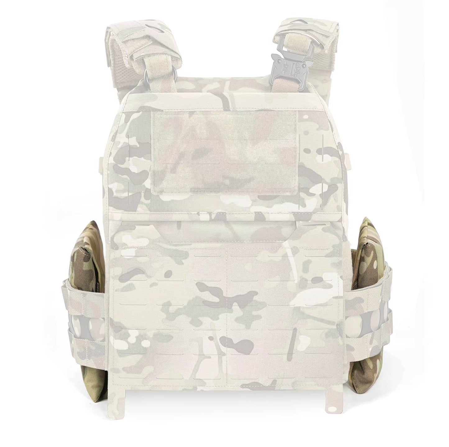 Tactical Gear Side Plate Pockets for Cummerbund Airsoft Equipment Accessories Ferro Style 6X6 Wargame Outdoor Hunting