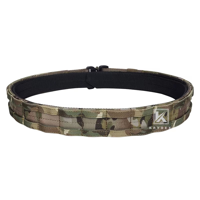 Camo 2 in 1 Rigger Duty MOLLE Belt for Hunting Shooting 1.75” & 1.5” 2-Color Quick Release Outer & Inner Tactical Belt