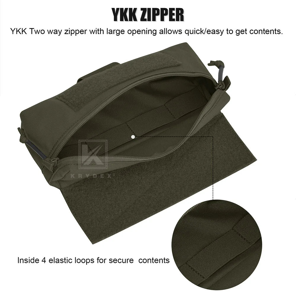 Tactical Mini Dangler Dump Drop Pouch Fanny Pack Tool Storage Bag for JPC CPC LBT D3CR MK3 MK4 Chest Rig Vest Accessories