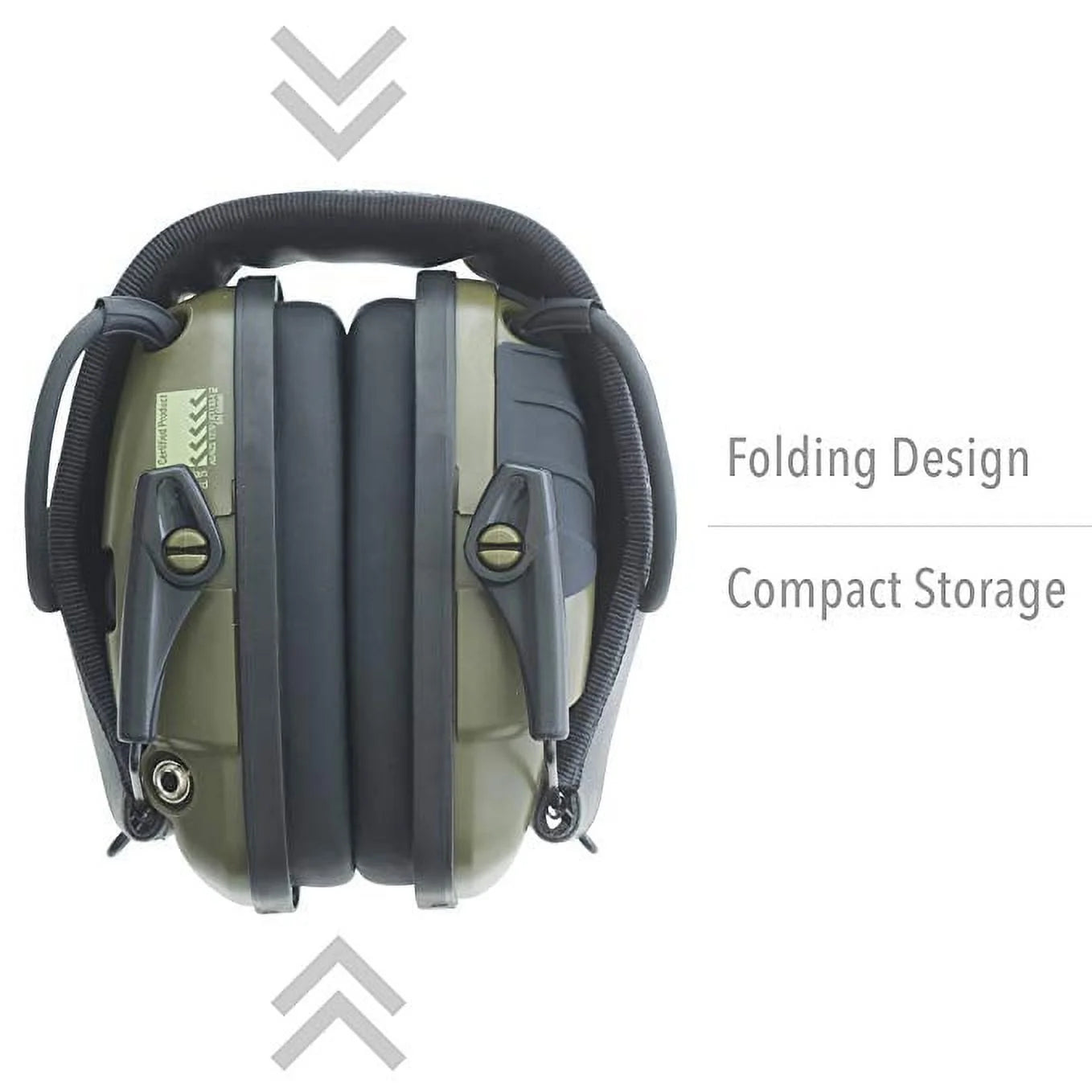 Howard Leight Impact Sport Electronic Earmuff Green