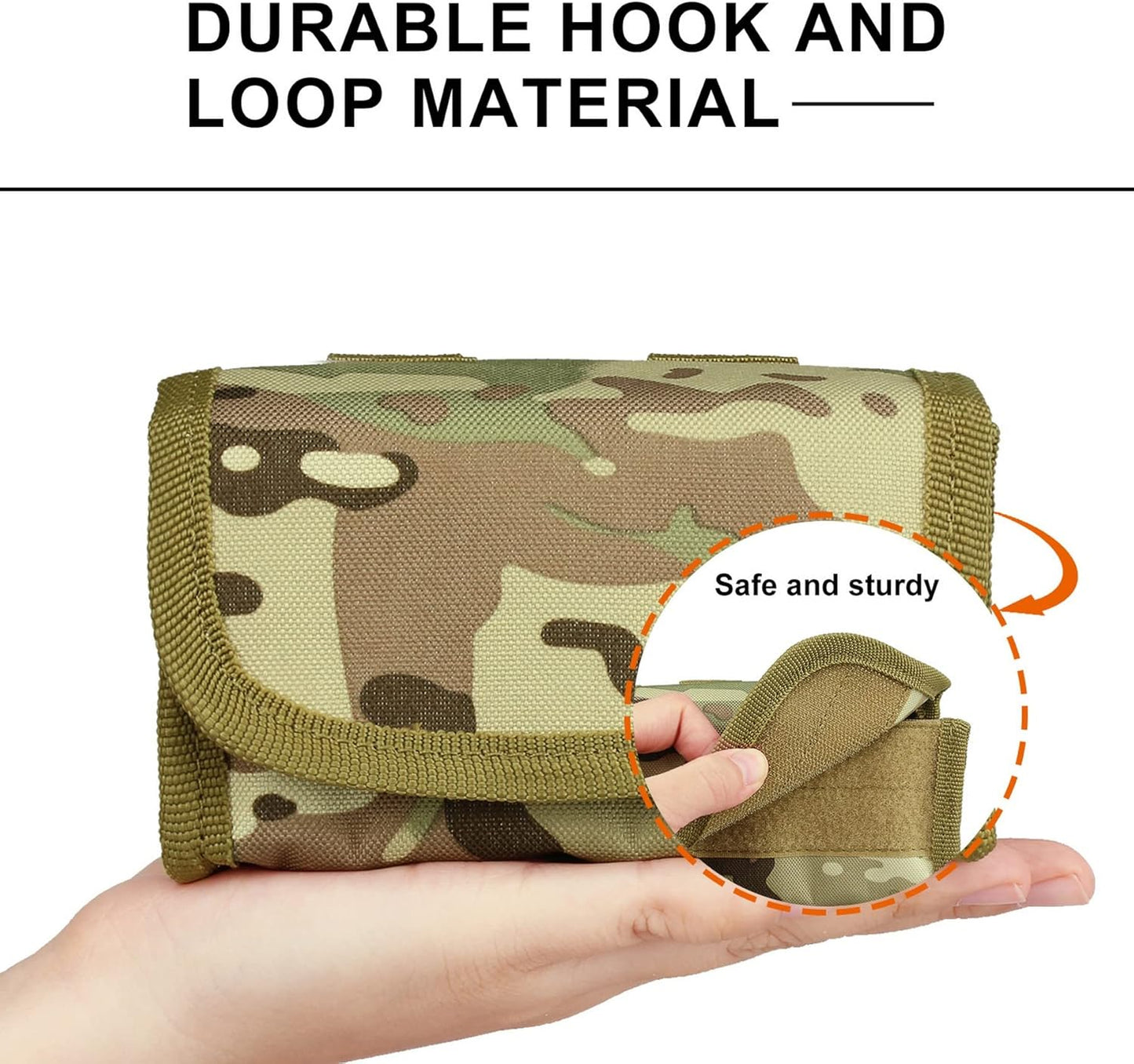10 round Shotgun Shotshell Reload Holder Molle Pouch for 12 Gauge/20G …