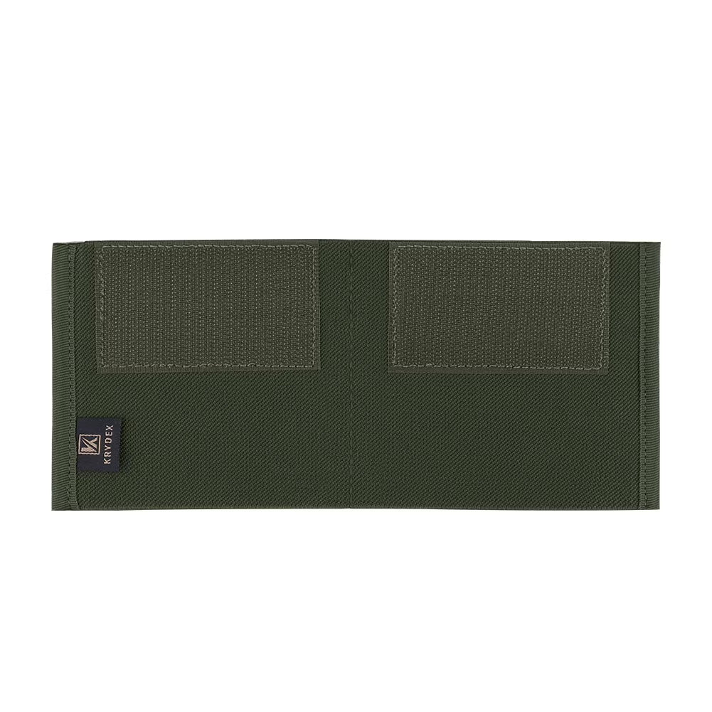 Tactical Double Rifle 7.62 HK Magazine Pouch Insert Elastic Buld-In Mag Holder with Hook Fasteners for MK3 MK4 Chest Rig
