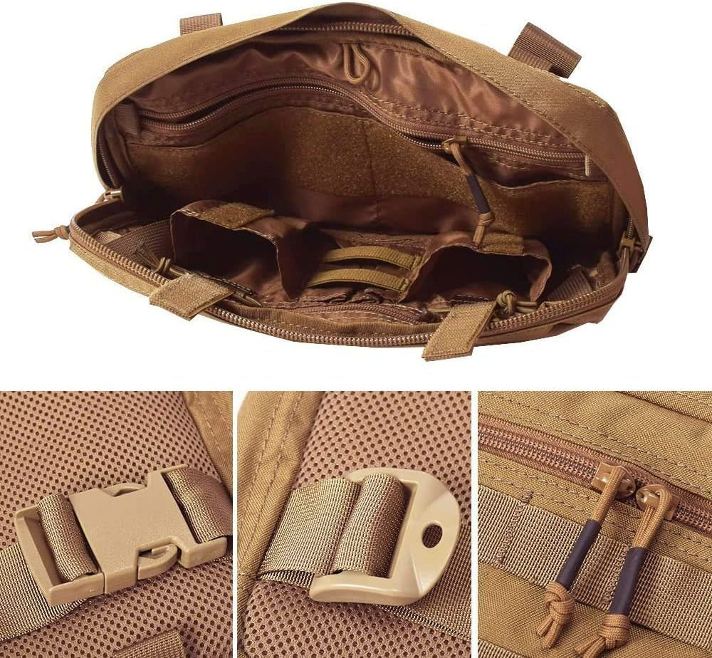 Chest Pack Recon Kit Bag,Multi-Function Tool Pouch,Molle Vest Pouch Chest Bag for Men Tactical