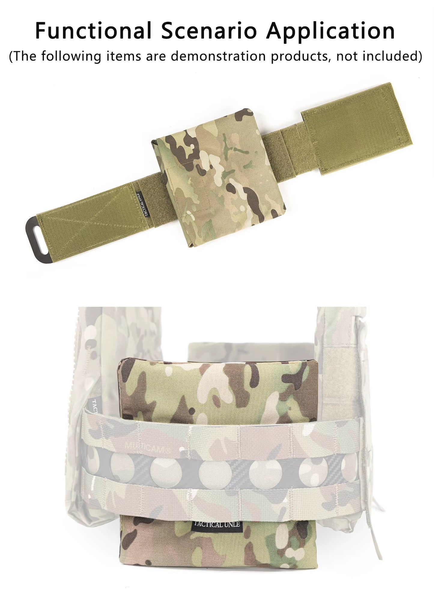 Tactical Gear Side Plate Pockets for Cummerbund Airsoft Equipment Accessories Ferro Style 6X6 Wargame Outdoor Hunting