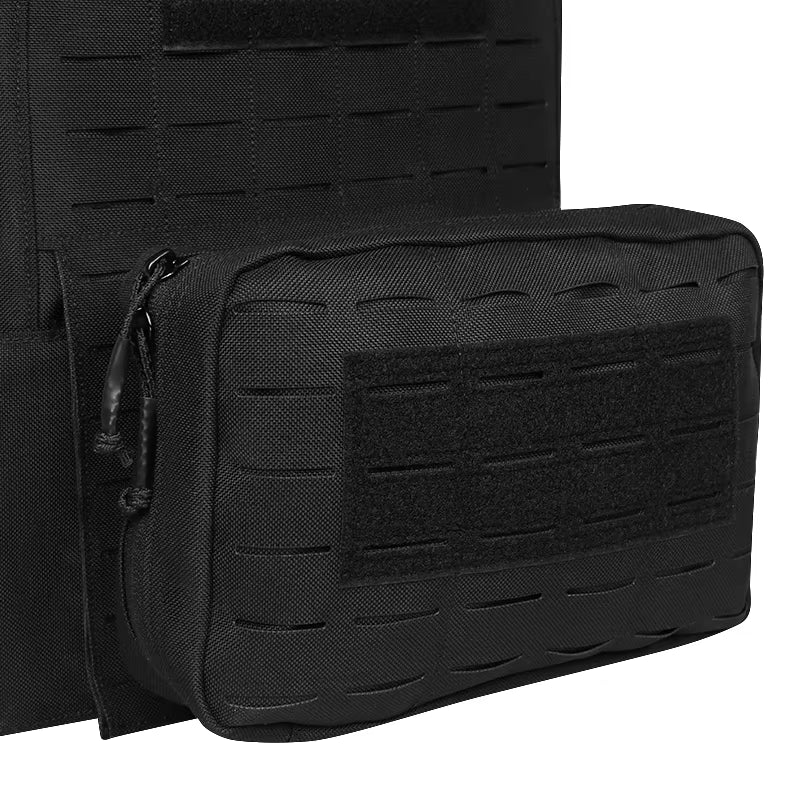 Artex New Combat Vest 6094 Quick Detachable Light Laser Cut Tactical Vest Black Gear to Carry Airsoft Carrier Combat Equipment