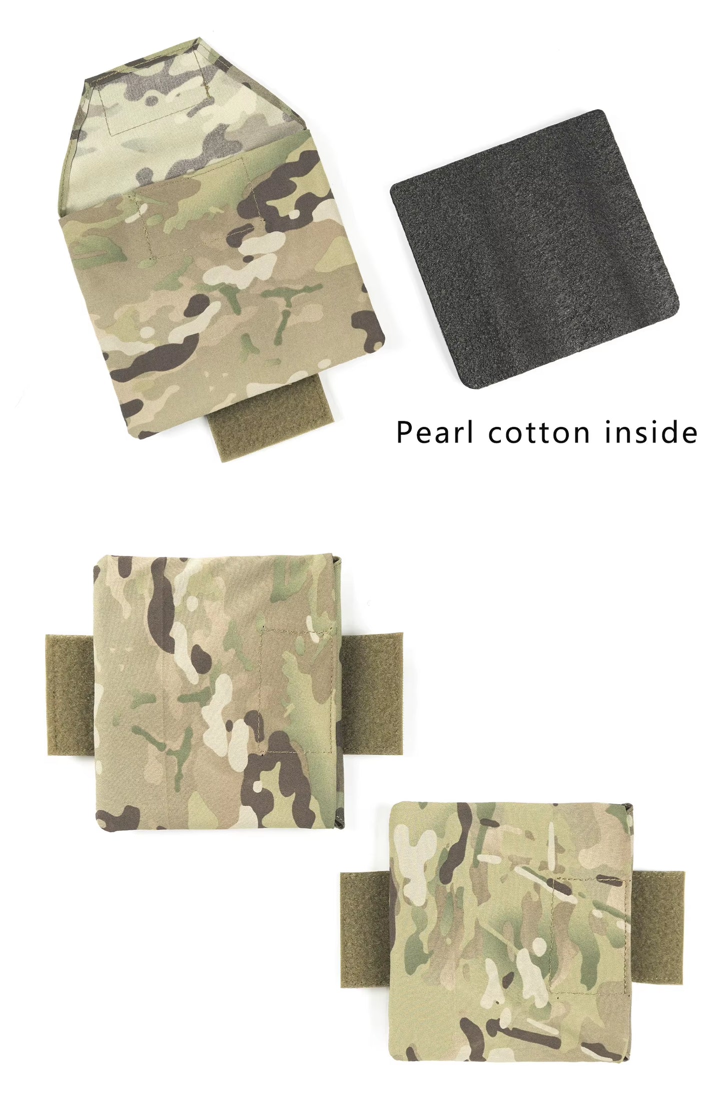 Tactical Gear Side Plate Pockets for Cummerbund Airsoft Equipment Accessories Ferro Style 6X6 Wargame Outdoor Hunting