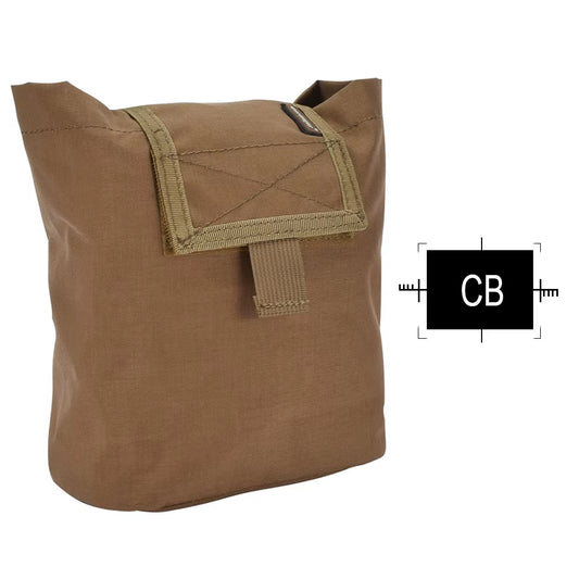Drop Pouch Dump Pouch Tactical Molle Magazine Pouch Airsoft Paintball Hunting Tool Mag Pouch Multi-Camo Black EM9041