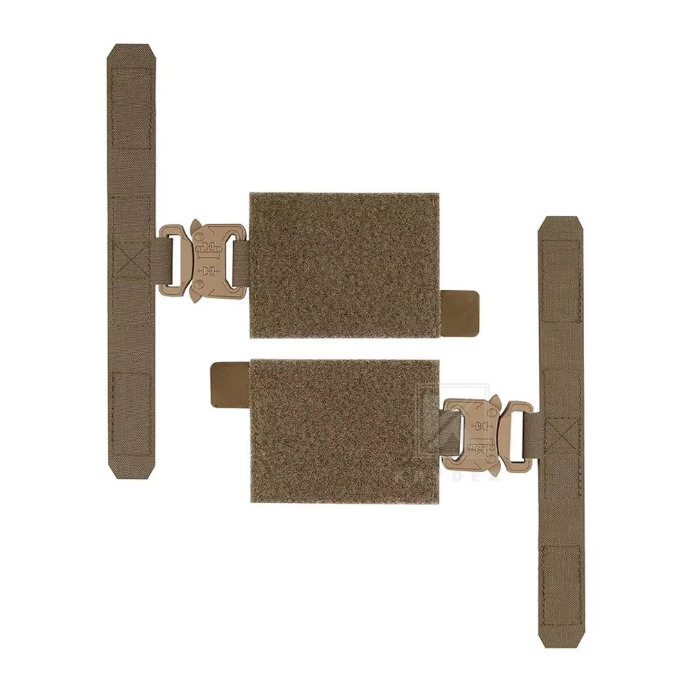 Tactical Quick Release Metal Buckle Cummerbund Adapter Kit for FCPC V5 AVS Hunting Plate Carrier Molle Cummerbund