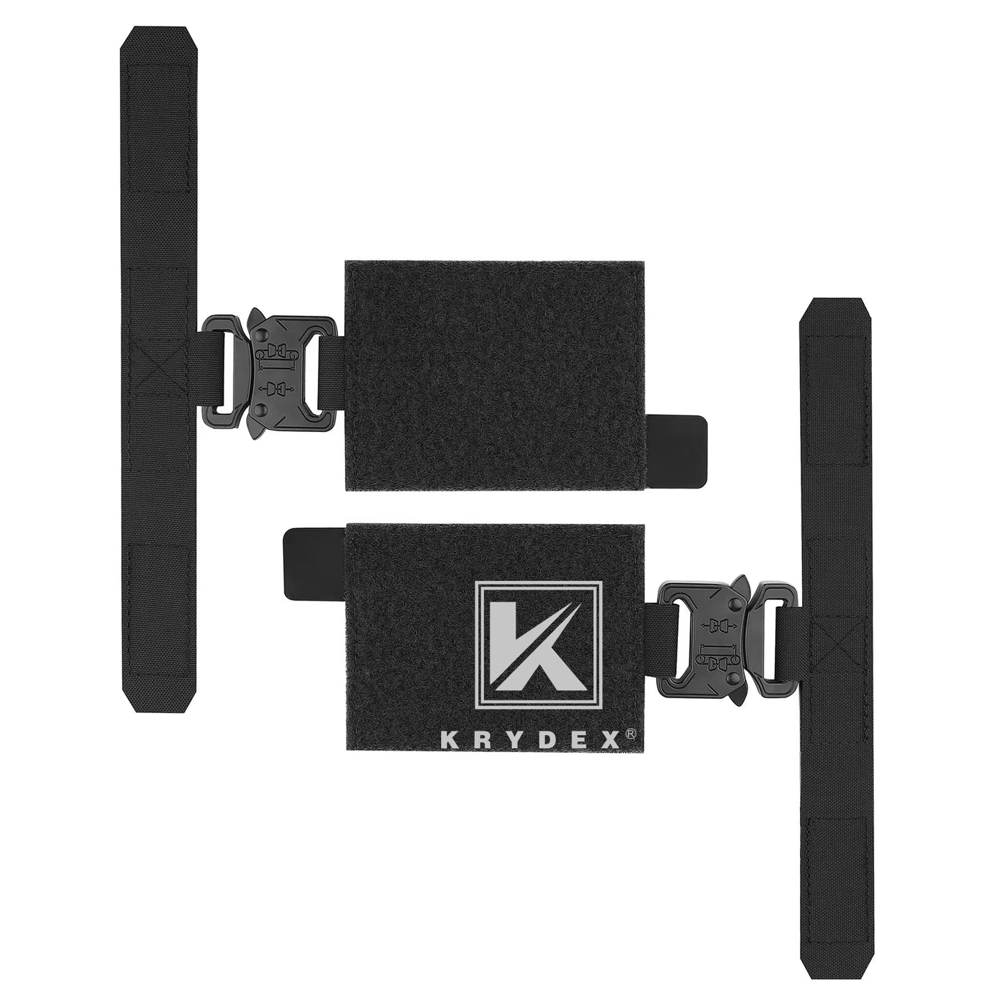 Tactical Quick Release Metal Buckle Cummerbund Adapter Kit for FCPC V5 AVS Hunting Plate Carrier Molle Cummerbund