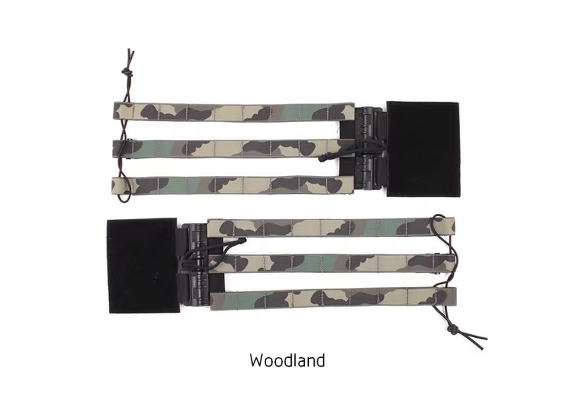 PEW TACTICAL Plate Carrier MOLLE TUBES Cummerbund Airsoft UA30