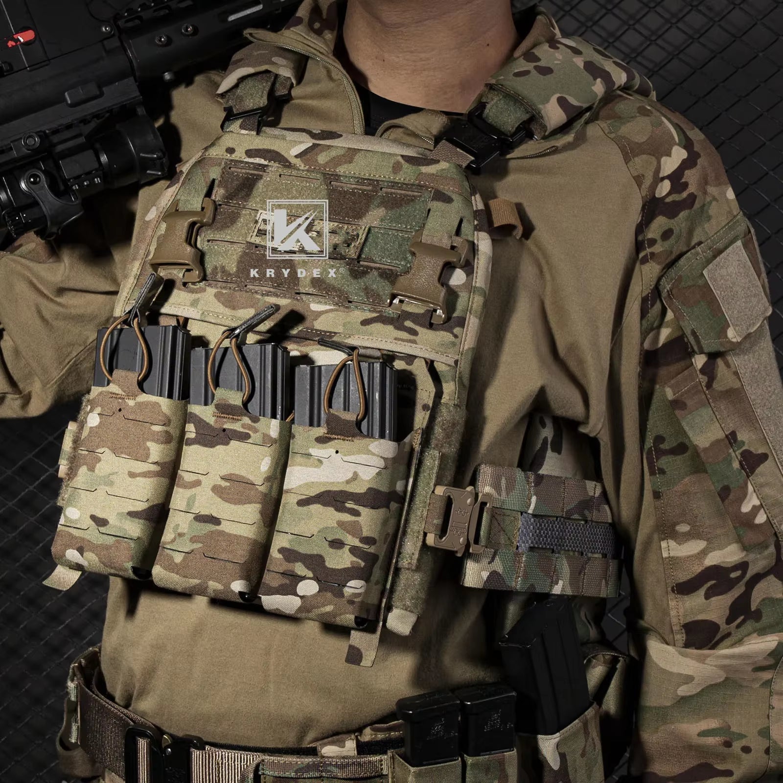 Tactical Quick Release Metal Buckle Cummerbund Adapter Kit for FCPC V5 AVS Hunting Plate Carrier Molle Cummerbund