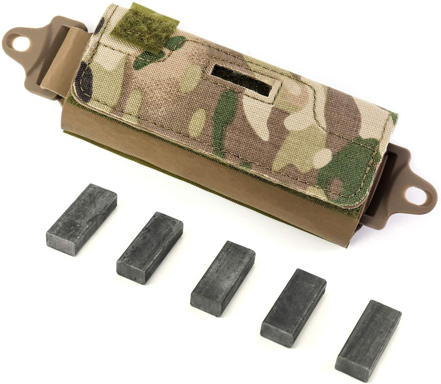 Helmet Counterbalance Weight Bag, Tactical Helmet Counterweight NVG Pouch for OPS Fast BJ PJ MH Tactical Helmets/Helmet Accessories