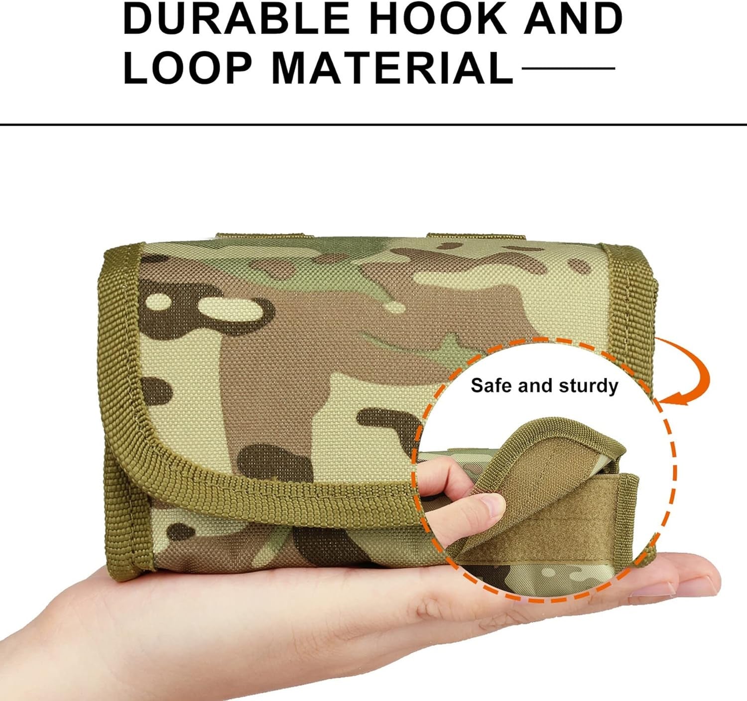 10 round Shotgun Shotshell Reload Holder Molle Pouch for 12 Gauge/20G …