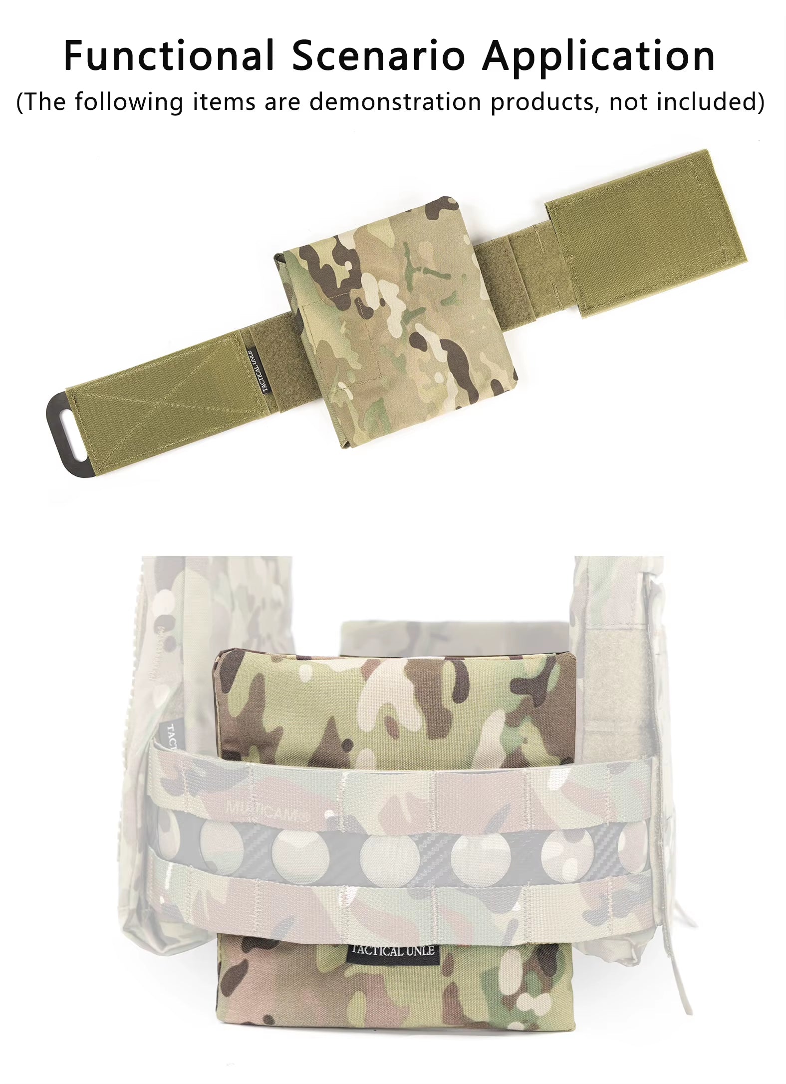Tactical Gear Side Plate Pockets for Cummerbund Airsoft Equipment Accessories Ferro Style 6X6 Wargame Outdoor Hunting