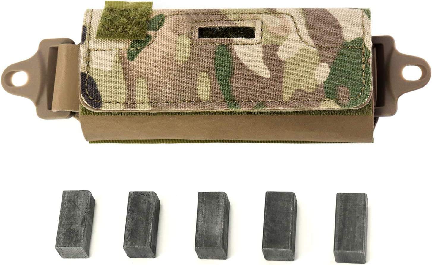 Helmet Counterbalance Weight Bag, Tactical Helmet Counterweight NVG Pouch for OPS Fast BJ PJ MH Tactical Helmets/Helmet Accessories
